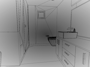 Small Bathroom 3Dモデル