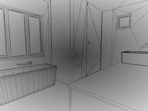 Small Bathroom 3Dモデル