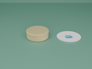 Honduran Corn Tortillas 3D-Modell