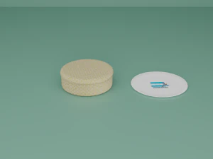 Honduran Corn Tortillas 3D Model