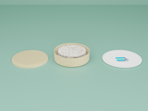 Honduran Corn Tortillas 3D-Modell