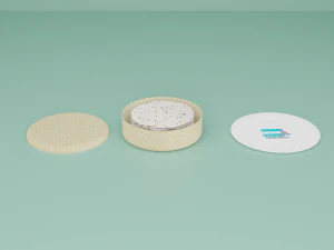Honduran Corn Tortillas 3D Model