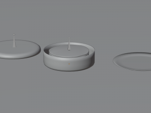 Honduran Corn Tortillas 3D-Modell