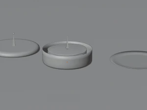 Honduran Corn Tortillas 3D Model