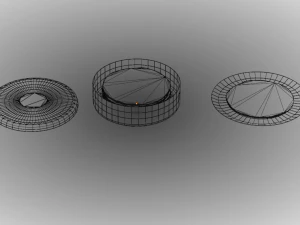 Honduran Corn Tortillas 3D Model