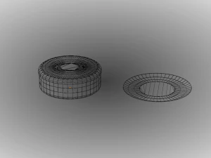 Honduran Corn Tortillas 3D Model