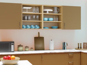 Cozinha de boneca Modelo 3D