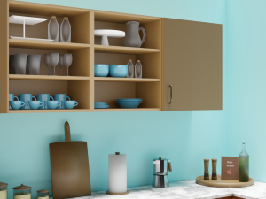 Doll Kitchen Modello 3D