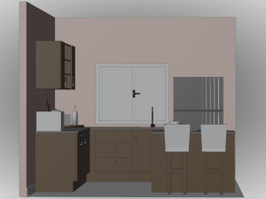 Doll Kitchen Modello 3D