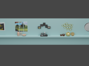 Living Room Decor Modelo 3D