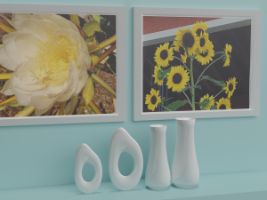 Living Room Decor Modelo 3D