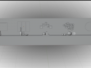 Living Room Decor Modelo 3D