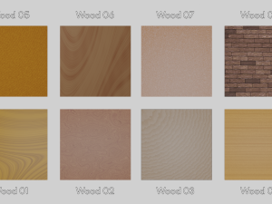 Wood Textures Set CG Dokuları
