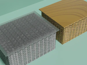 Wicker Tables Set 3D Model