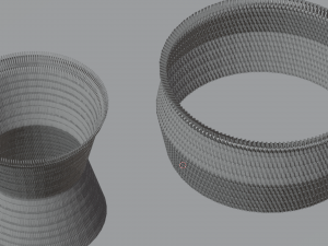 Wicker Tables Set 3D-Modell