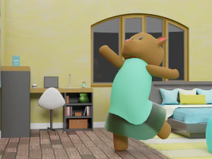 Jihyes Bedroom 3D Model