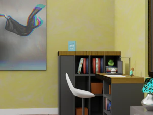 Jihyes Bedroom 3D Model