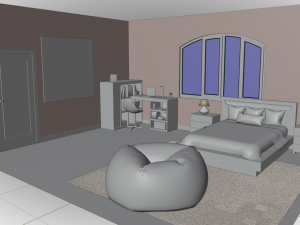 Jihyes Bedroom Modelo 3D
