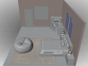 Jihyes Bedroom Modelo 3D