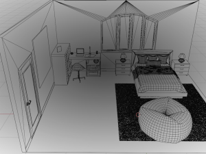 Jihyes Bedroom Modelo 3D
