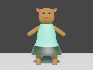 Jihyes Bedroom 3D Model