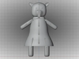 Jihyes Bedroom 3D Model