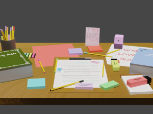 Bible Study Scenario 3Dモデル