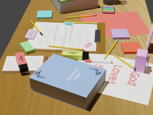 Bible Study Scenario 3Dモデル