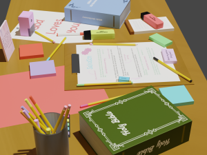 Bible Study Scenario 3Dモデル
