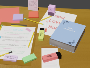 Bible Study Scenario 3Dモデル