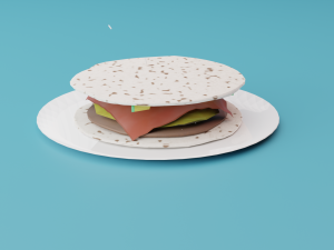 Honduran Burritas Modelo 3D