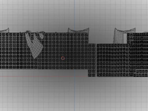 Wicker Sofa Set 3D Model