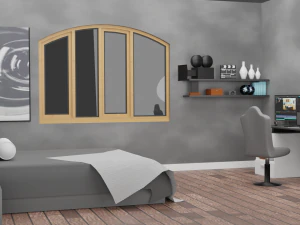 Dormitorio Nams Modelo 3D