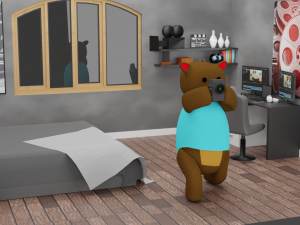 Nams Bedroom 3D Модель