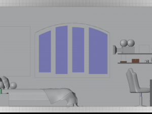 Nams Bedroom 3D Модель