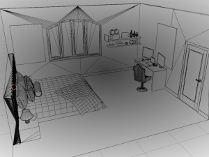 Nams Bedroom 3D Модель