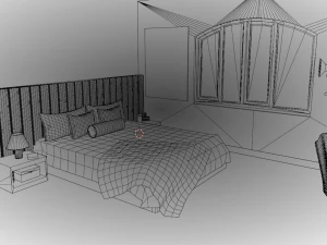 Dormitorio Nams Modelo 3D