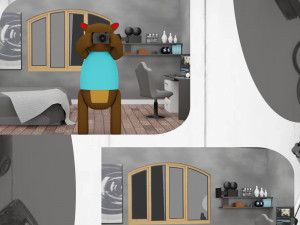 Nams Bedroom 3D Модель