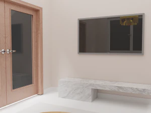 Small Living Room 3D Model