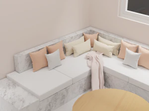 Small Living Room 3D Model