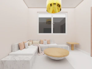 Small Living Room 3D Model