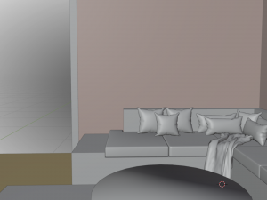 Small Living Room Modello 3D