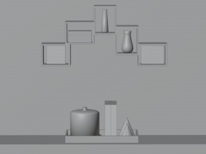 Small Living Room Modello 3D