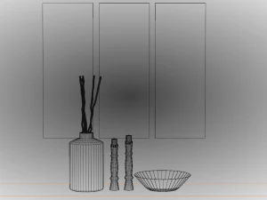 Small Living Room 3D Model