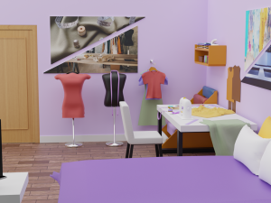 Sowon Bedroom Modelo 3D