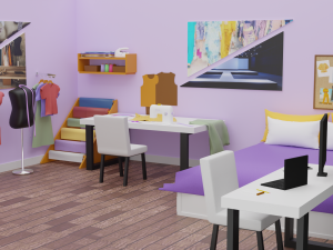 Sowon Bedroom Modelo 3D