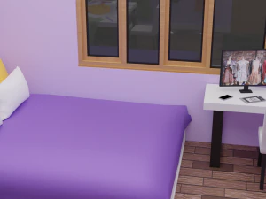 Sowon Bedroom 3D Model