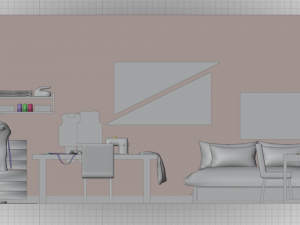 Sowon Bedroom Modelo 3D