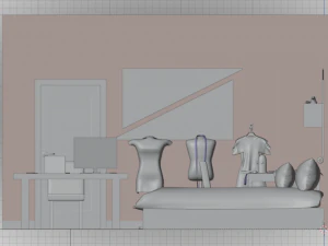 Sowon Bedroom 3D Model