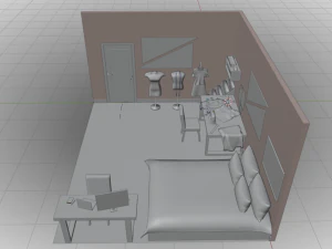 Sowon Bedroom 3D Model